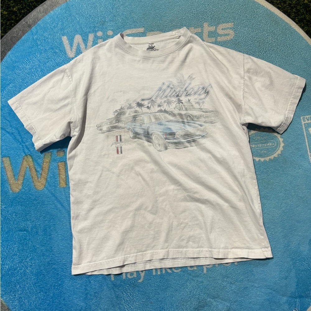 Newport Blue Mustang Tee